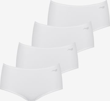 SLOGGI Midislip 'Pure Comfort' in Weiß: Vorderseite