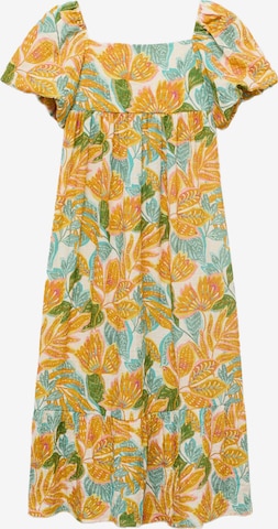 MANGO KIDS Sukienka 'IPANEMA' w kolorze żółty: przód
