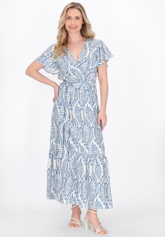 Usha - Vestido em azul