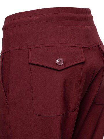&co woman Regular Chino 'Penny' in Rood