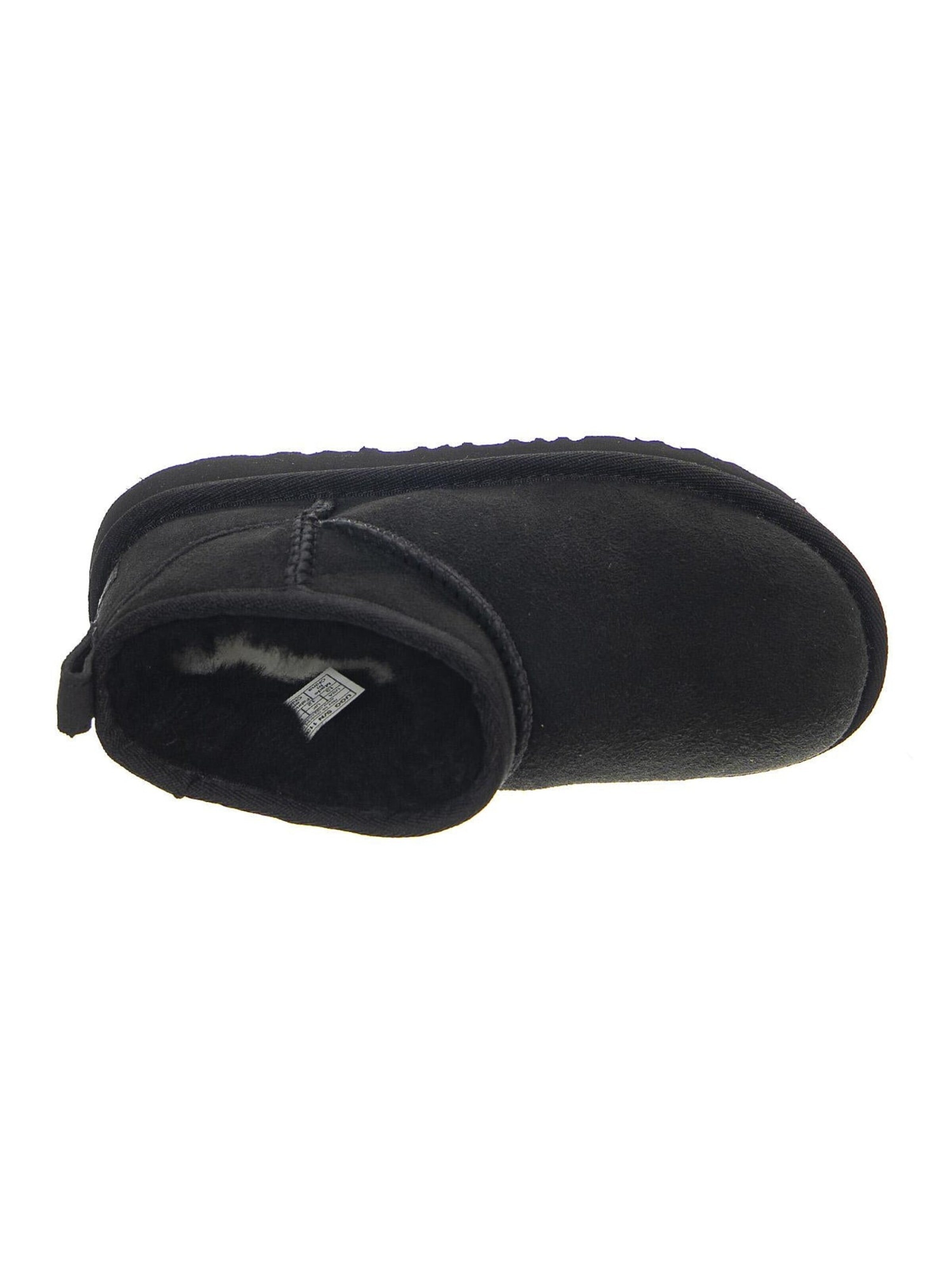 UGG Boot 'Kids' Classic Ultra Mini Black Boots' in Black