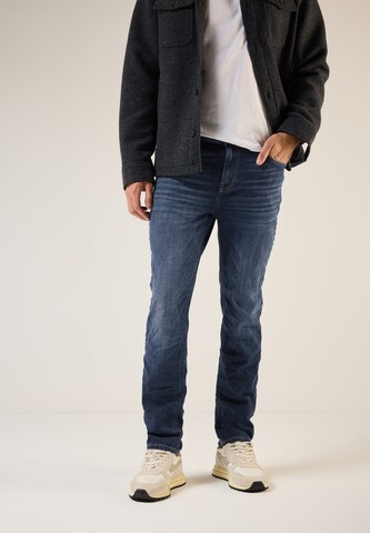 Street One MEN Slim fit Jeans in Blue: front