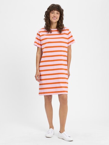 Marie Lund Dress in Orange: front