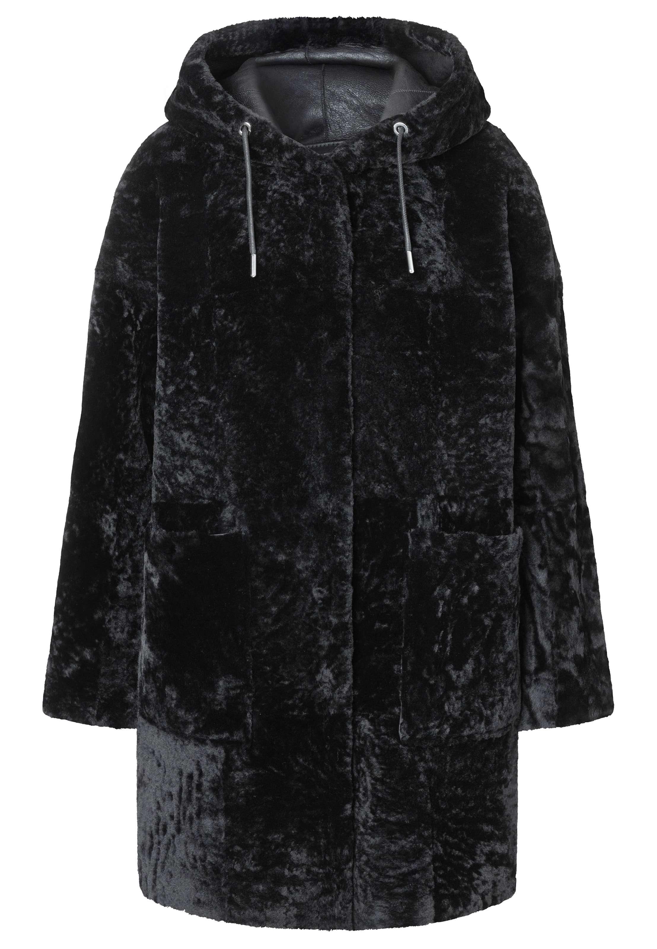 Werner Christ Wendemantel 'Aaliyah' in Schwarz: Vorderseite