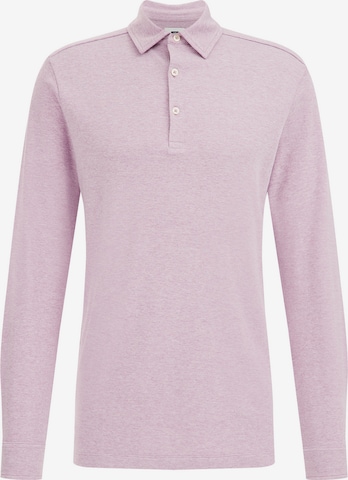 T-Shirt WE Fashion en violet : devant