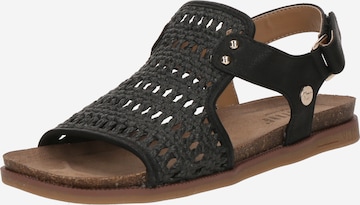 juoda MUSTANG Sandalai: priekis