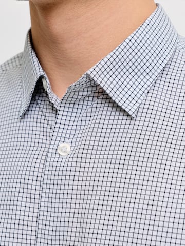 JJ Rebel Regular fit Πουκάμισο 'JREBGAVIN' σε λευκό