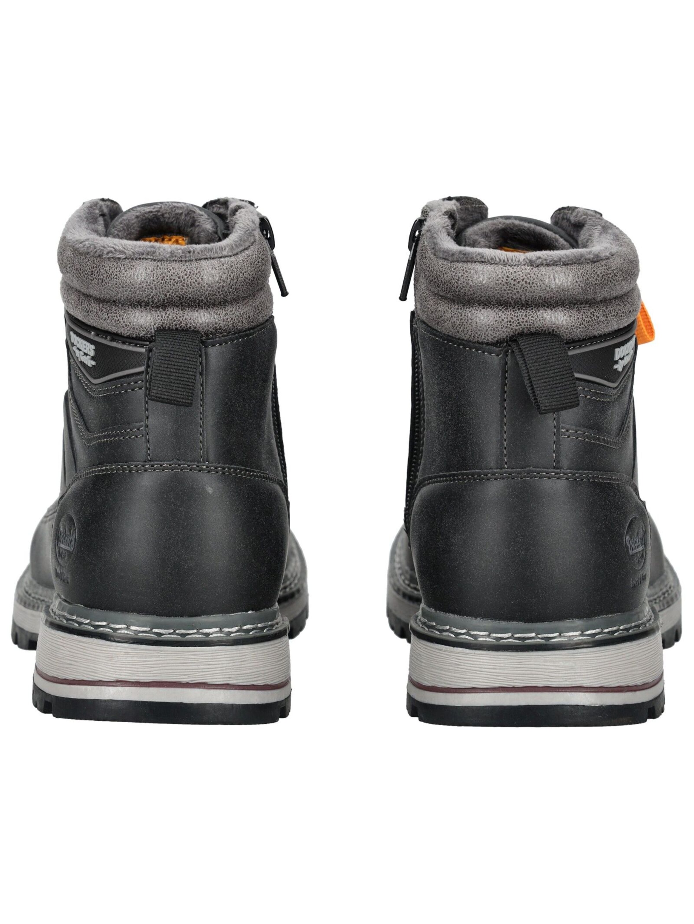 Bottes à lacets Dockers by Gerli en noir