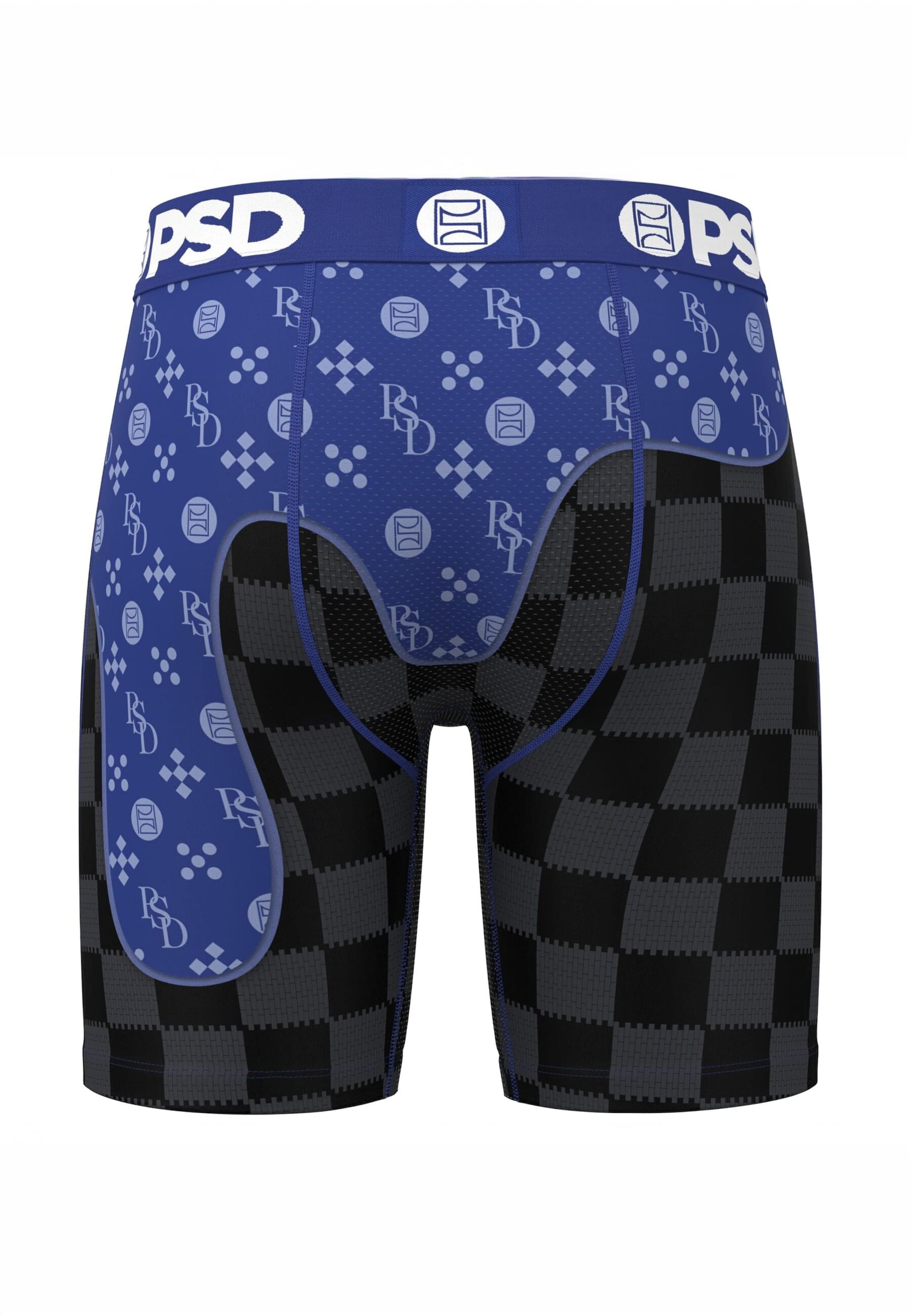 PSD Boxer shorts 'Blueberry Luxe' in Blue