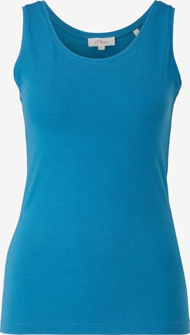 s.Oliver Top in Blauw: voorkant