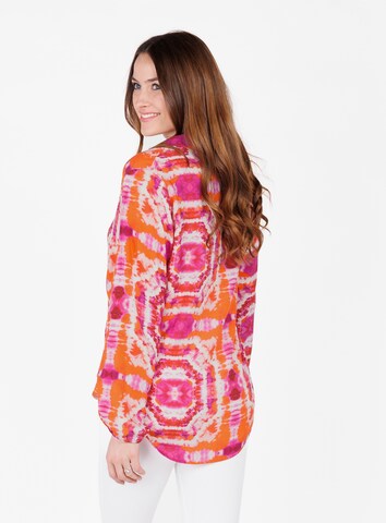 Key Largo Bluse 'TRANCE' i orange