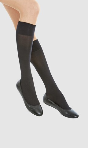 Esda Knee High Socks '40DEN' in Black