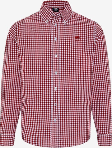 Polo Sylt Regular Fit Hemd in Rot: predná strana