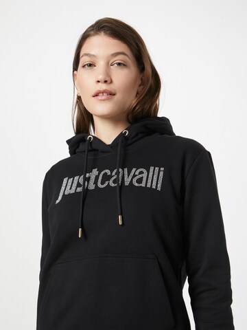 Sweat-shirt Just Cavalli en noir