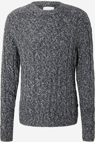 Casual Friday Sweater 'Karl' in Black: front