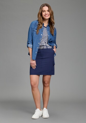 KangaROOS Skirt in Blue: front