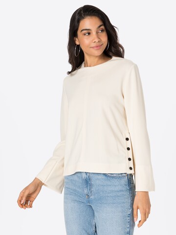 Warehouse - Camiseta 'Popper' en beige: frente