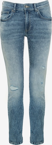 BIG STAR Skinny Jeans 'Owen' in Blau: predná strana