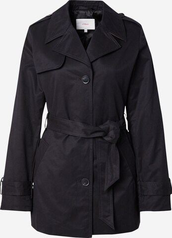 s.Oliver Between-Season Jacket in Black: front