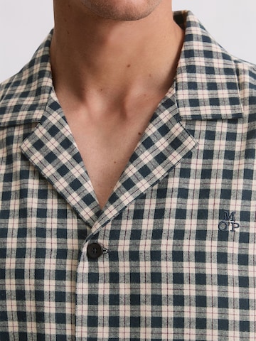 Marc O'Polo Shirt ' Cozy Flannel ' in Blue