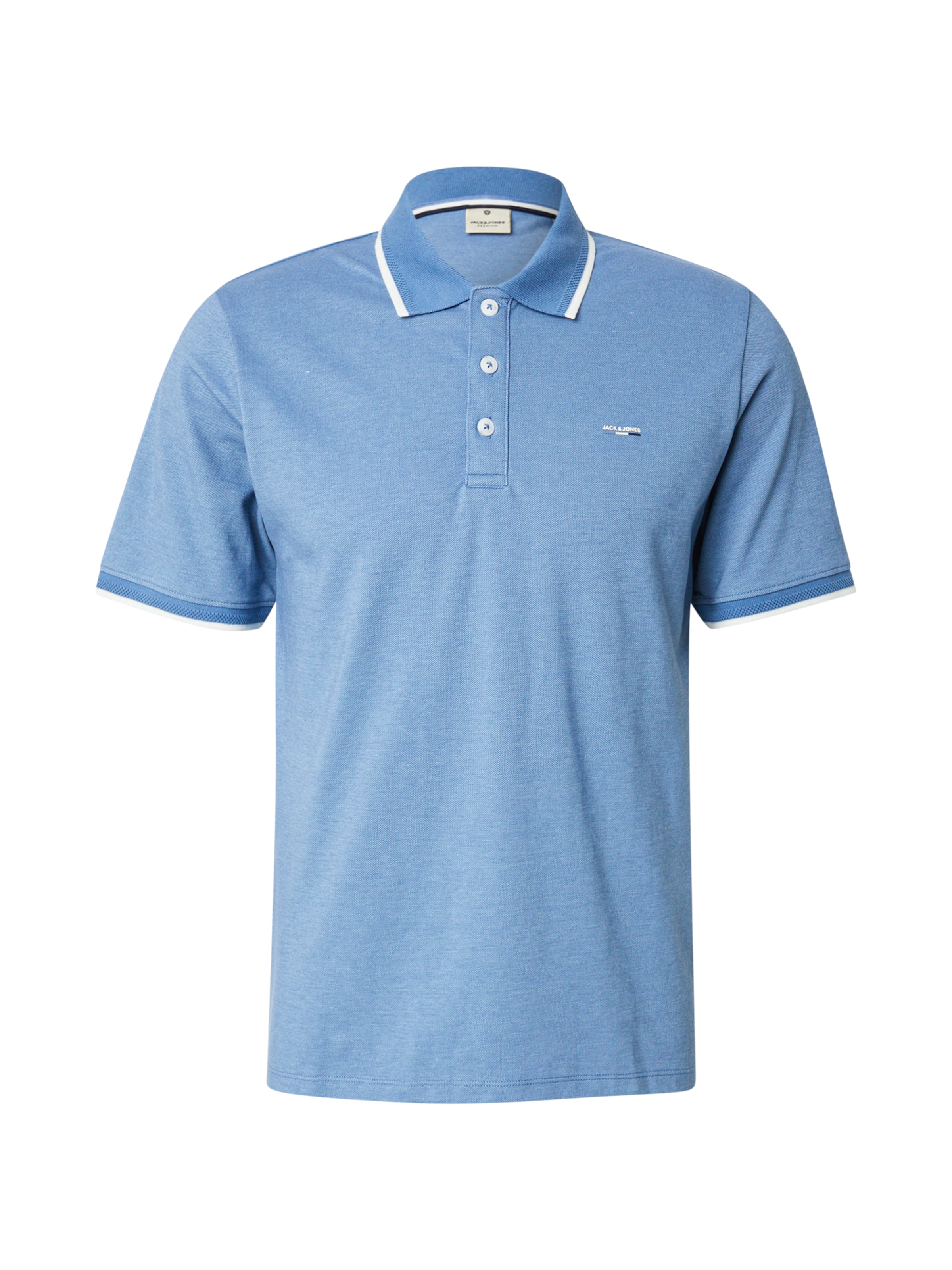 JACK & JONES Tričko 'JPRBLUALVES' - Modrá: predná strana