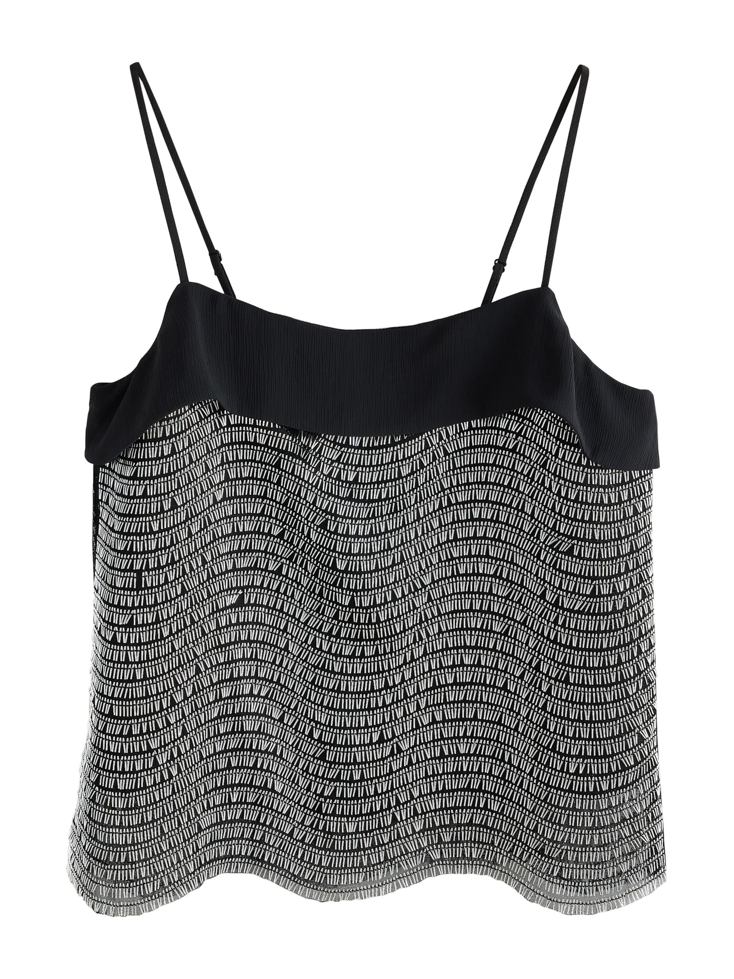 Next Top 'Cami' in Zilver: voorkant