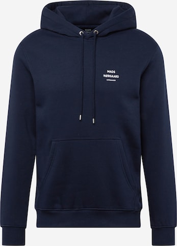MADS NORGAARD COPENHAGEN Sweatshirt in Blue: front
