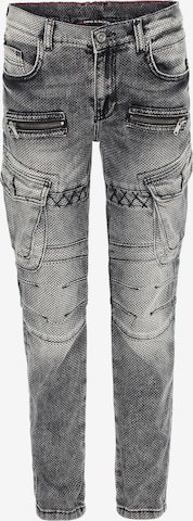 CIPO & BAXX Jeans in Grey: front