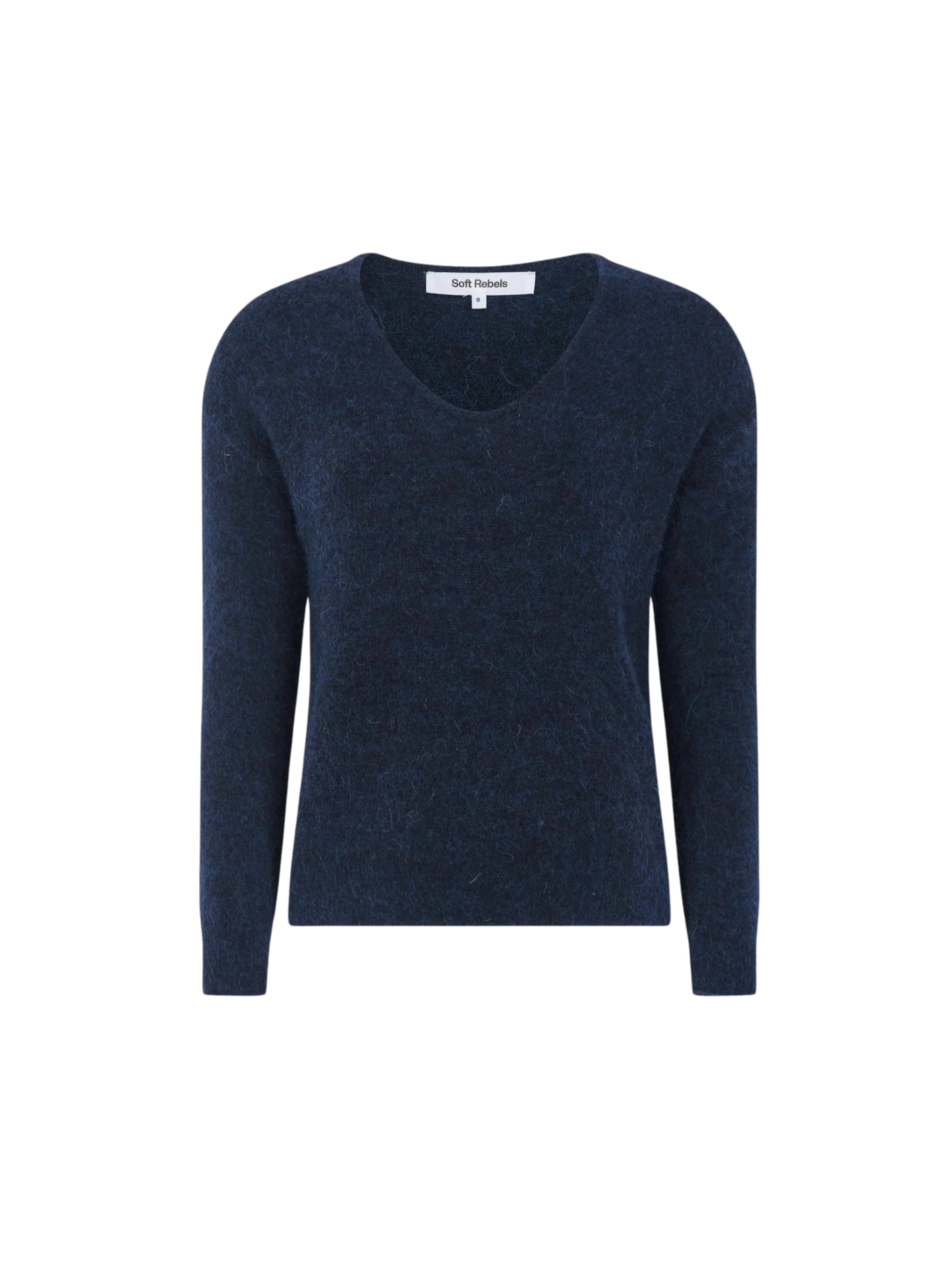 Soft Rebels Pulóver 'Allison' - kék: elől