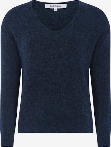 Pullover 'Allison' di Soft Rebels in blu: frontale