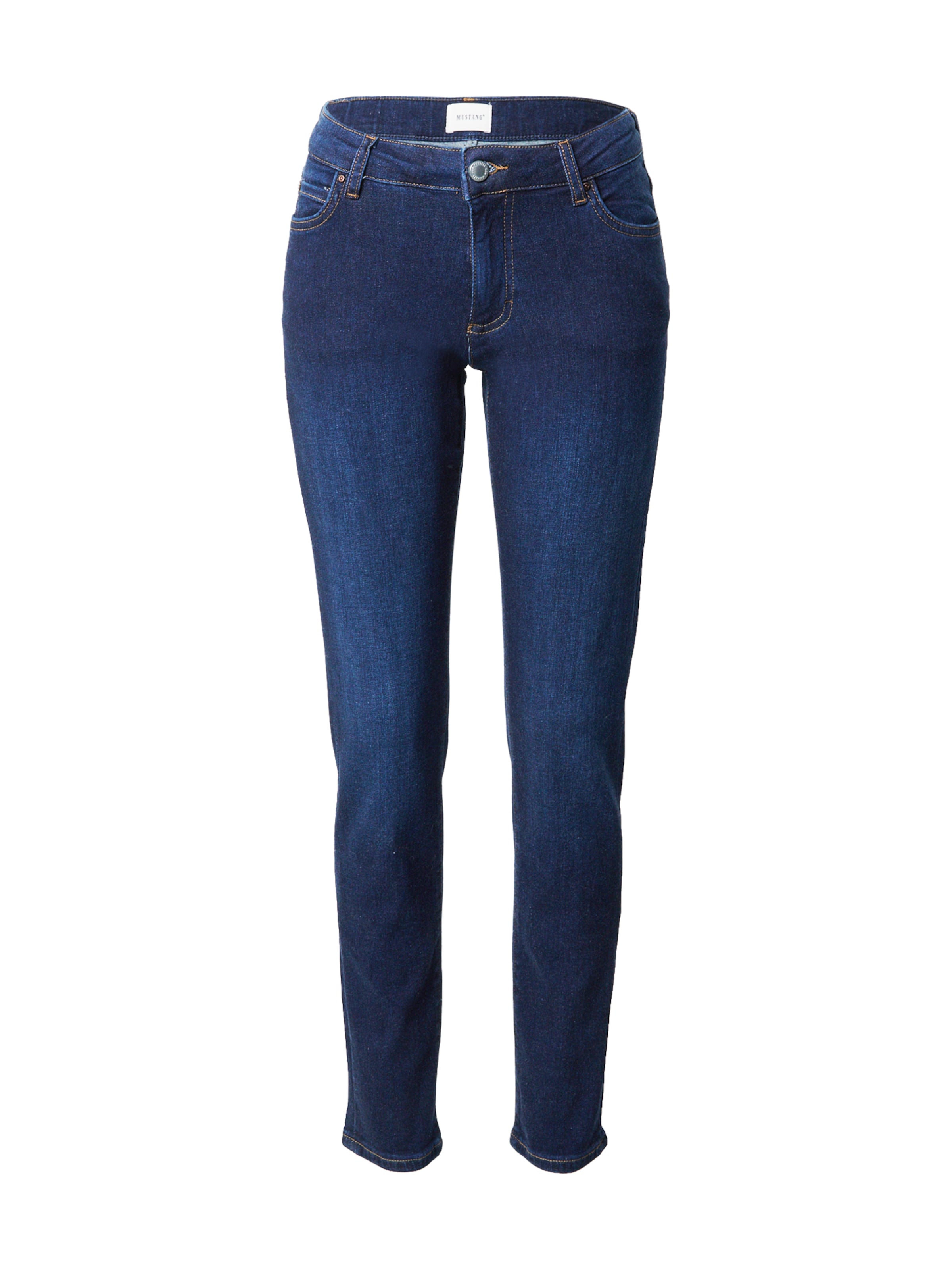 MUSTANG Slimfit Jeansy 'Crosby' w kolorze niebieski: przód