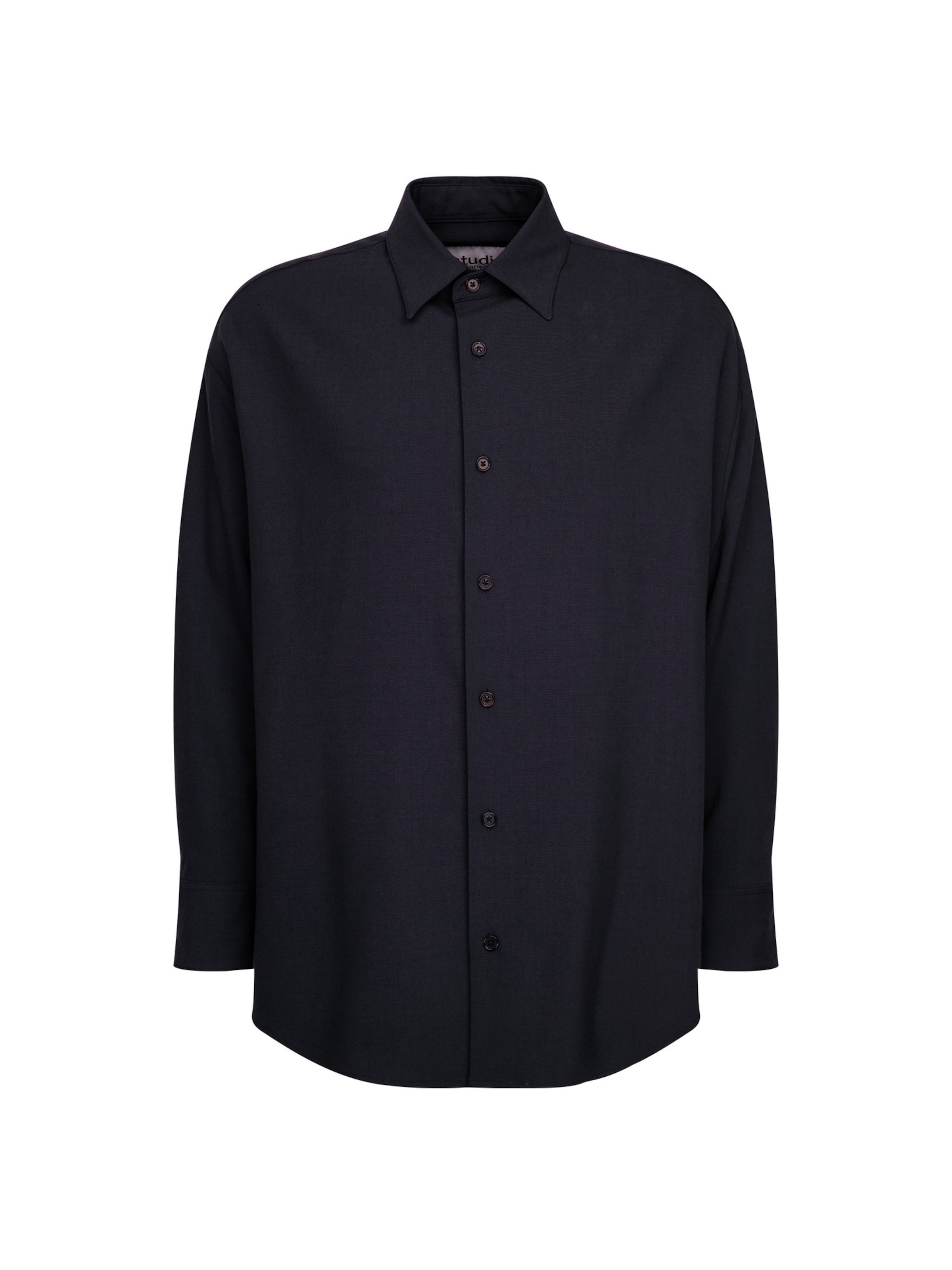 Studio Seidensticker Comfort fit Button Up Shirt 'Studio' in Blue: front