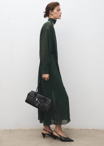 MANGO Shirt Dress 'Lucia' in Green