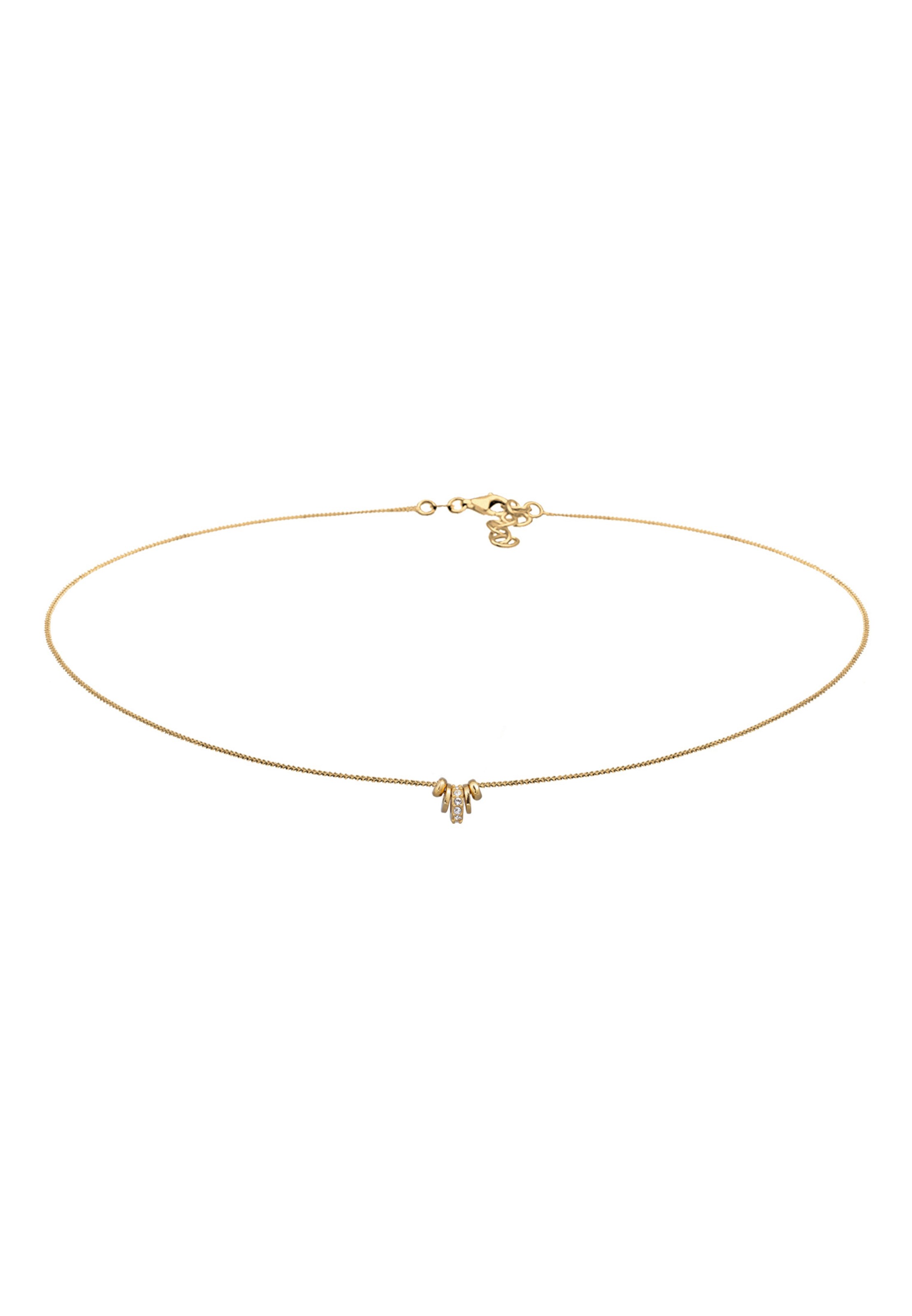 ELLI Necklace 'Solitär' in Gold