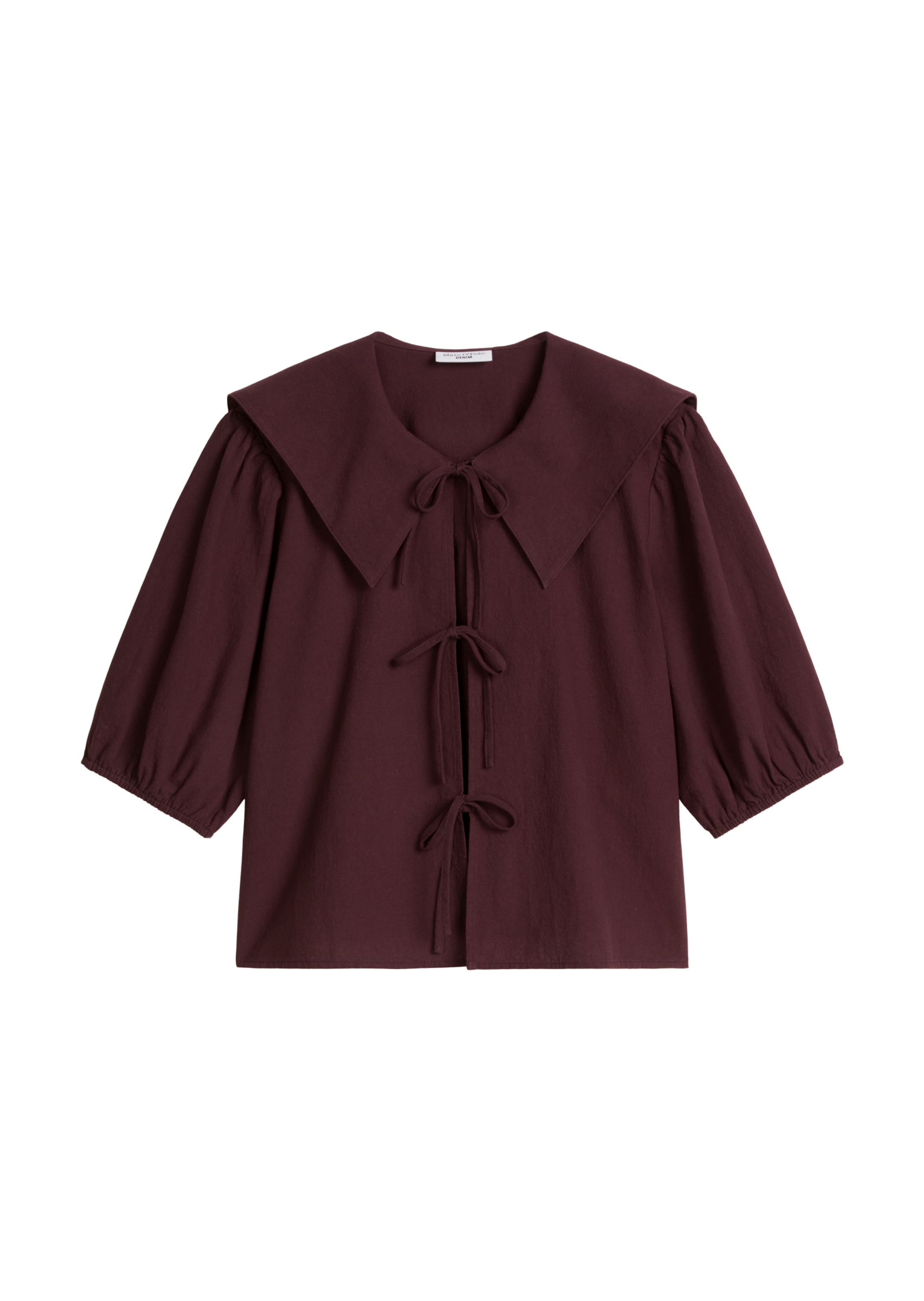 Marc O'Polo DENIM Blouse in Red: front