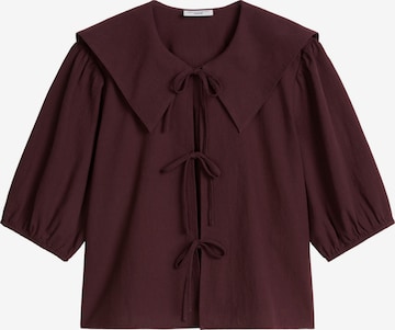 Chemisier Marc O'Polo DENIM en rouge : devant