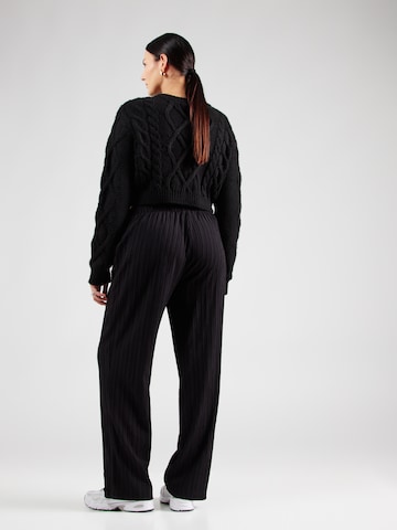 Wide Leg Pantalon 'JENNA' Noisy May Curve en noir