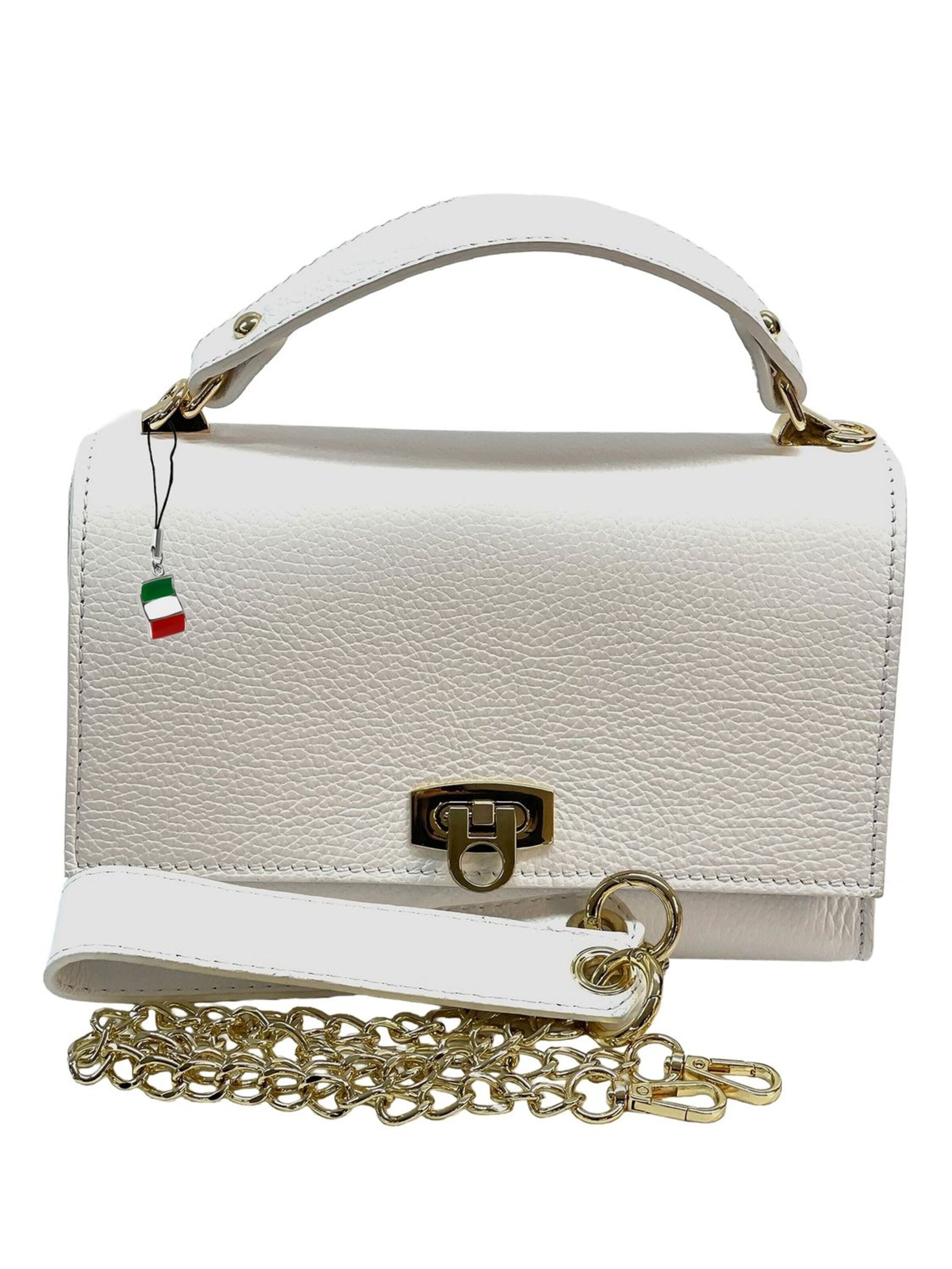 Florence Handtasche‌ in Weiß: Vorderseite