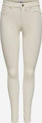ONLY Skinny Jeans 'Wauw' in White: front