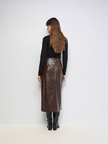 Salsa Jeans Skirt in Brown