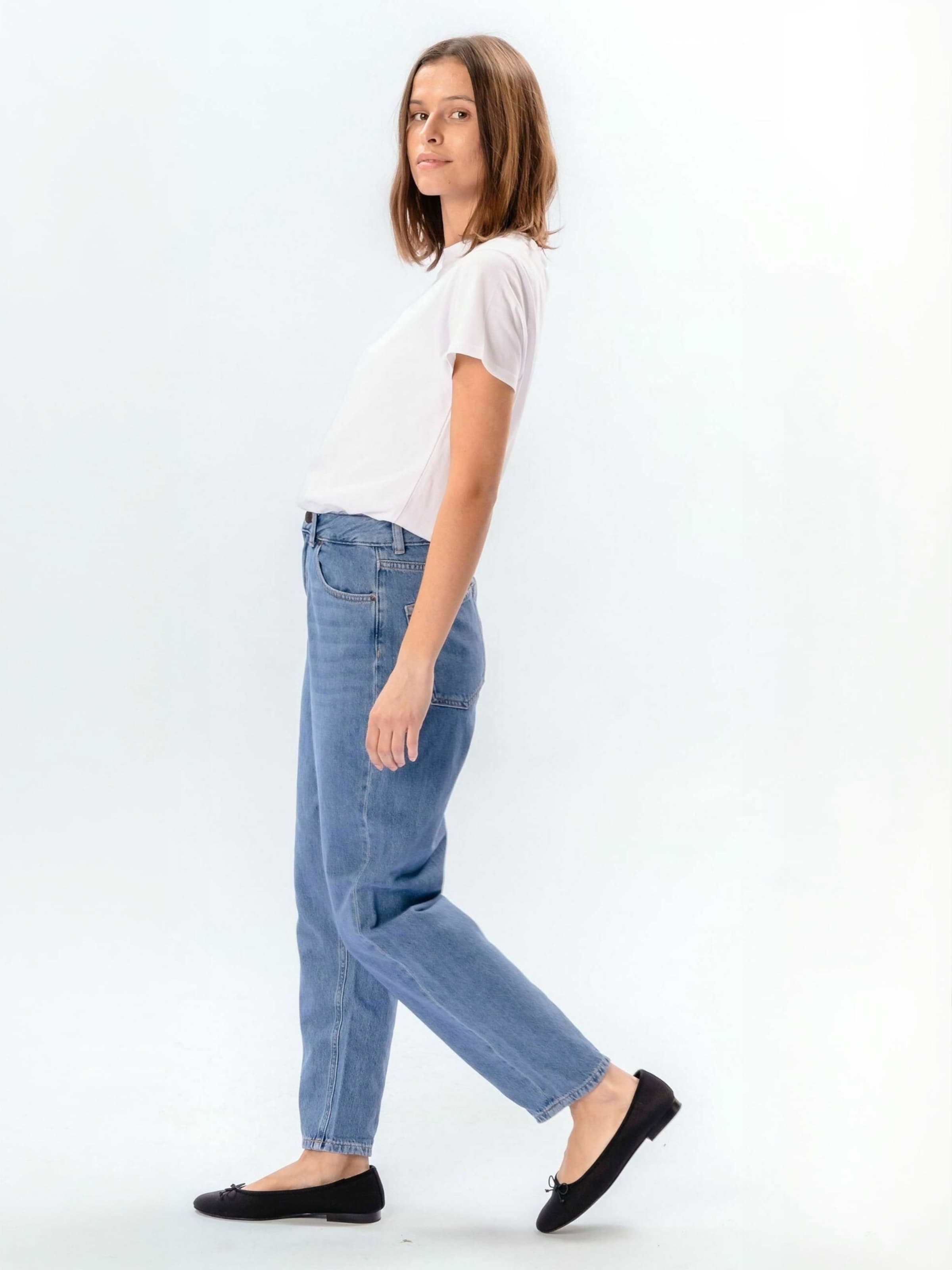 TEESHOPPEN - regular Vaquero ' Mom ' en azul