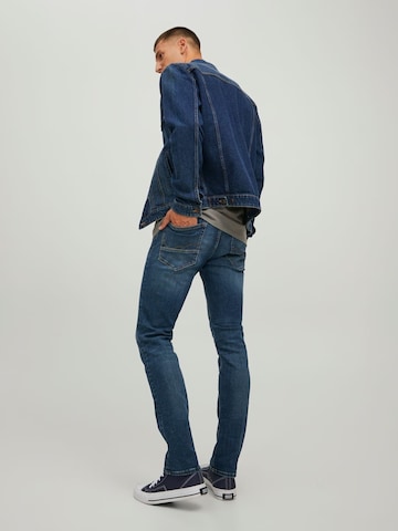JACK & JONES Slimfit Jeans 'JJGlenn JJFox' in Blauw