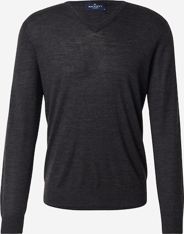 Hackett London Trui in Grijs: voorkant