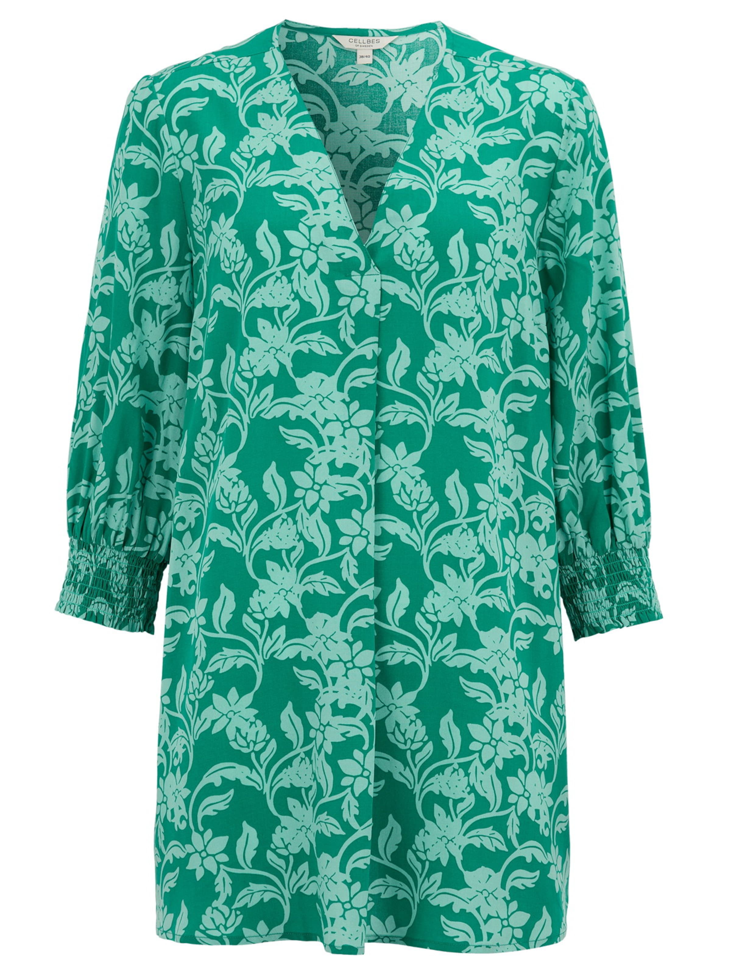 Cellbes of Sweden Tunic in Emerald / Mint, Item view