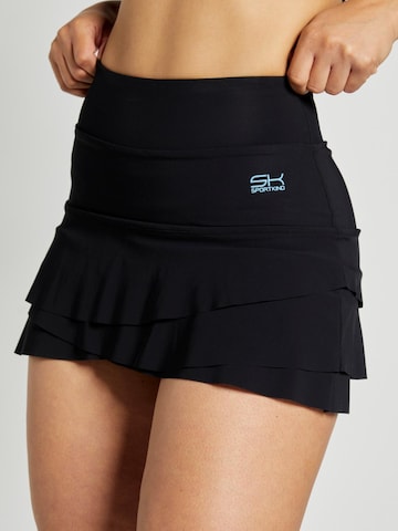 SPORTKIND Athletic Skorts 'Tulip Light' in Black: front