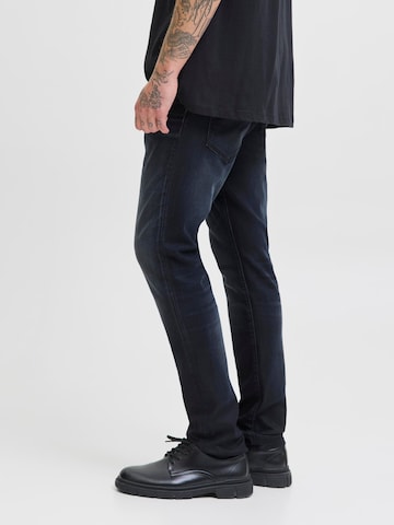 JACK & JONES Úzky strih Džínsy 'JJIGLENN JJICON' - Modrá