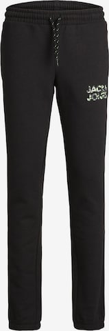 Regular Pantalon Jack & Jones Junior en noir : devant