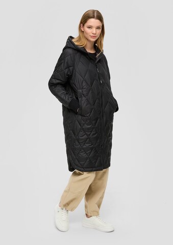 QS Between-seasons coat in Black