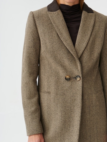 TATUUM Between-seasons coat 'SOWIA' in Brown