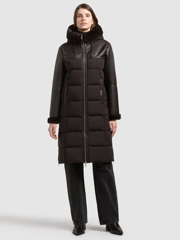 khujo Wintermantel 'MIRYAM' in Bruin